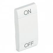 LL Клавиша ON OFF 1 модуль, цвет белый