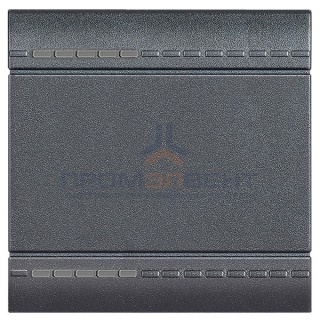 LL Клавиша на 2 функции 2 модуля, цвет антрацит