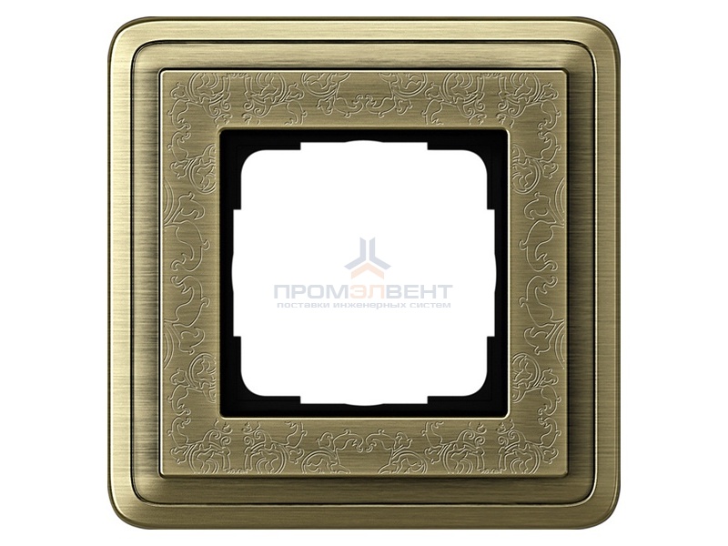 Рамка 1-ая Gira ClassiX Art Бронза/Бронза