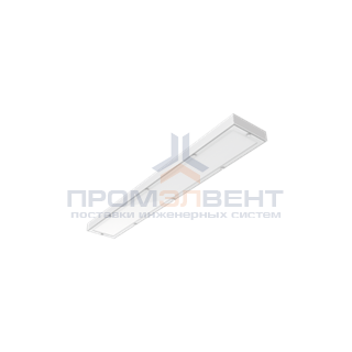 Светильник LED "ВАРТОН" медицинский накладной 1195*180*55 мм с опаловым рассеивателем  36 ВТ 4000К класс защиты IP54