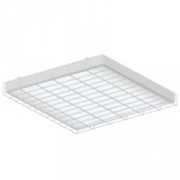 Светодиодный светильник "ВАРТОН" спортивный накладной 595*620*65мм 54 ВТ 4000К с защитной сеткой с функцией аварийного освещения