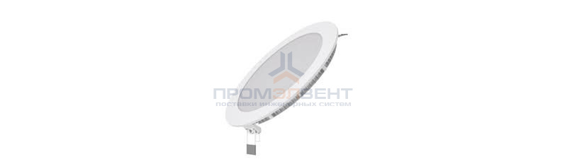 Встраиваемый светильник Gauss ультратонкий круглый IP20 18W,225х22, Ø210, 3000K 1200лм 1/20
