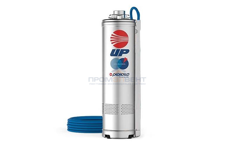 Насос колодезный Pedrollo UP 4/3 (0,55 кВт, Qmax 120 л/мин, Hmax 39 м, 3x400В, без поплавка)