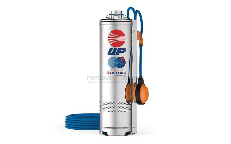 Насос колодезный Pedrollo UPm 4/6-GE (1,5 кВт, Qmax 120 л/мин, Hmax 78 м, 1x230В, с поплавком)