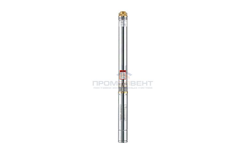 Насос скважинный WATERSTRY 3ST 3-50 (0,75 кВт, Hmax 62 м, Qmax 90 л/мин, 1х230В, кабель 1м.)