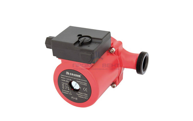 Насос циркуляционный Хозяин 8.25.180 - 0,18 кВт (однофазный, Hmax 8 м, Qmax 116,67 л/мин)