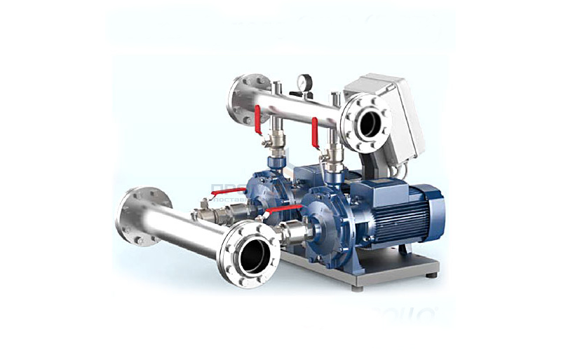 Насосная станция Pedrollo COMBIPRESS CB2-2CP 40/180C - 2x4.0кВт(3x230/400 В,Qmax 700л/мин,Hmax 62м)