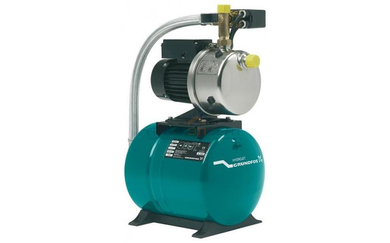 Насосная установка Grundfos Hydrojet JPB5 (с гидробаком 24 л)