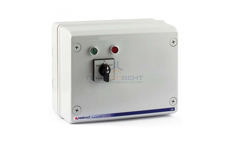 Пульт управления Pedrollo QET 550 - 4,0 кВт (трехфазный, 11,5 А)