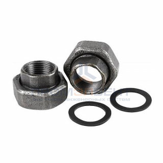 Трубное присоединение для насосов Grundfos - G1"1/2 × Rp1" (чугун, комплект 2 шт)