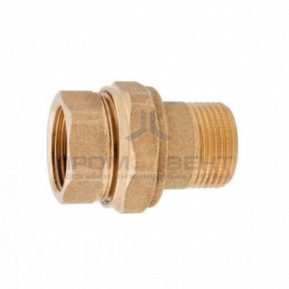 Сгон прямой ITAP 161G - 3/4" (ВР/НР, латунь без покрытия, с уплотнительным кольком)