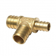 Тройник переходной REHAU RX - 63 x 50 x 63 (бронза, для труб из сшитого полиэтилена RAUTITAN)