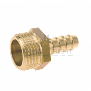 Штуцер с наружной резьбой ELSEN METALIT EBF22 - 1" x 25 мм (латунь без покрытия)