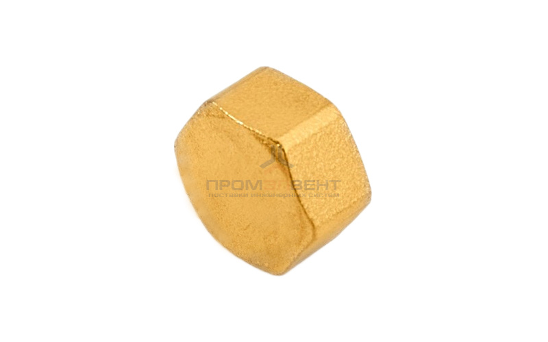 Заглушка латунная с внутренней резьбой STOUT - 3/8
