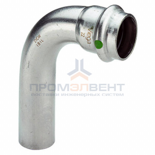 Отвод 90° Viega Sanpress Inox 2316.1 - 28 (нержавеющая сталь)