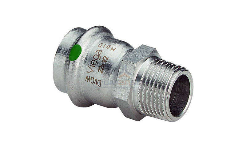 Переход на наружную резьбу Viega Sanpress Inox 2311 - 54 x 2