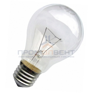 Лампа накаливания 24В 40Вт Е27 прозрачная (МО 24-40)
