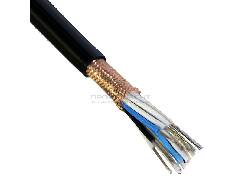 Кабель монтажный МКЭШвнг(А)-LS 7х2х0,75 экранированный с скрученными попарно жилами