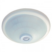 Светильник НПО3233Д белый 2х25 патрон Е27 под лампы LED/КЛЛ с датчиком движения ИЭК