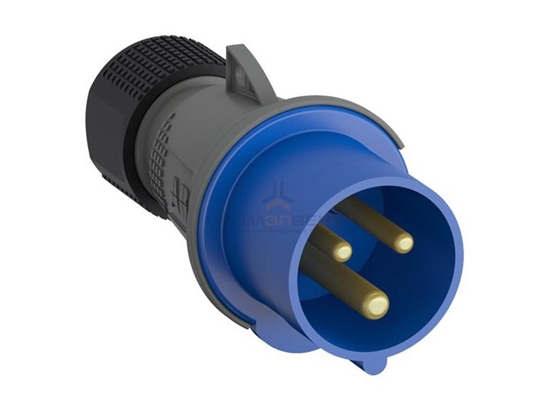 Вилка кабельная Easy&Safe ABB 216EP6 16А 2P+E IP44 6ч