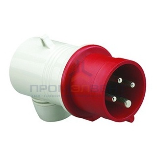 Вилка кабельная угловая DKC Quadro IP44 16A 3P+E 400В
