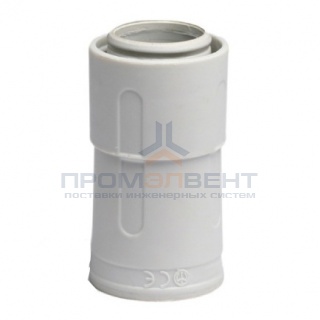 Переходник армированная труба - жесткая труба DKC, IP67, д.25мм