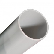 Труба ПВХ жёсткая гладкая д.25мм, тяжёлая, цвет серый [2м/шт, уп.40м]