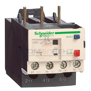Тепловое реле перегрузки LRD Schneider Electric 0,16-0,25A класс 10 с зажимом под винт