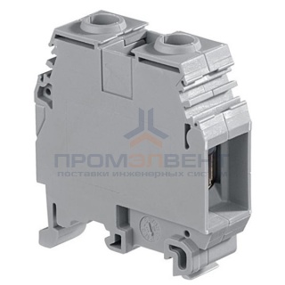 Клеммник ABB М35/16 на DIN-рейку 35мм.кв. серый