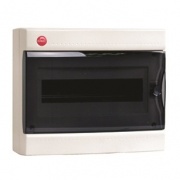 Щиток настен. с дверцей 12мод., IP41, белый, с усил. клеммн.блоком в компл. 1х87312