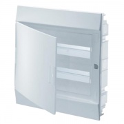 Бокс в нишу ABB Mistral41 36М (2x18) непрозрачная дверь c клеммным блоком