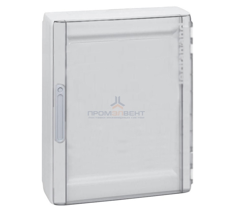 Шкаф Legrand XL3 125 накладной на 54 модуля с шинами N+PE с белой дверью