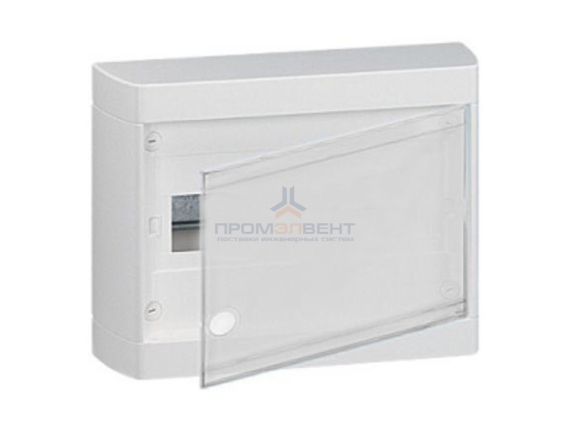 Щит Legrand Nedbox накладной на 12 (+1) модулей с шинами N+PE с металлической дверью