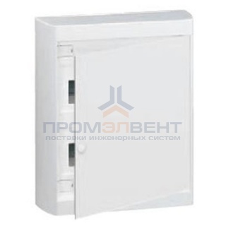 Щит Legrand Nedbox накладной на 24 (+2) модуля с шинами N+PE с белой дверью